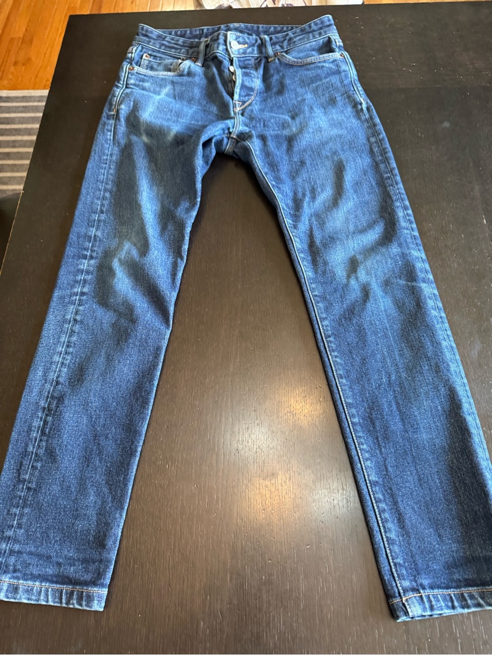 Buck Mason Slim Jeans in Indigo Denim